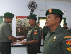 Wisuda Purna Tugas dan Korp Raport Masuk Satuan Kodim 0731/Kulon Progo