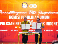 MoU dengan KPU, Kapolri: Jaga Persatuan Kesatuan di Pemilu 2024 Syarat Mutlak