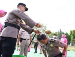 Kado Indah Tahun Baru 2023, 48 Anggota Polresta Banyuwangi Naik Pangkat