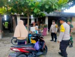 Jaga Kamtibmas Di Wilayah Binaannya, Anggota Posramil Pitu Patroli Gabungan Bersama Polsek Pitu