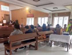 Ibadah Awal Tahun 2023, Koramil 0801/01 Pacitan Lakukan Pengamanan di GKJW