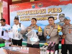 Polres Probolinggo Berhasil Selesaikan 92,46 persenPengungkapan Kasus Sepanjang Tahun 2022