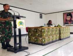 Tingkatkan Kinerja Satuan, Dandim 0801/Pacitan Berikan Jam Komandan Kepada Seluruh Prajurit Dan PNS