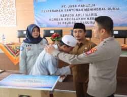 Kapolres Pasuruan Kota Angkat Anak Korban Tewas Sekeluarga Tertabrak Kereta Sebagai Anak Asuh