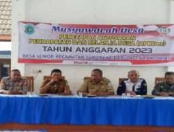 Hadiri Rapat APBDes,Wujud Peran Aktif Babinsa Dalam Mensejahterakan Warga
