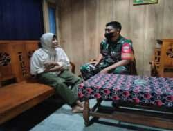 Berawal Dari Silaturahmi Tampak Keakraban Babinsa dan Warga