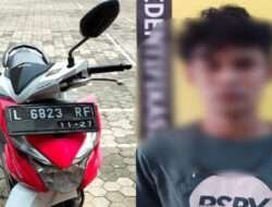 Polrestabes Surabaya Berhasil Amankan Terduga Pelaku Curanmor Berkat Bantuan Warga