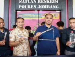 Polres Jombang Amankan Tujuh Pesilat Bersajam, Videonya Sempat Viral di Medsos