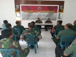 Tingkatkan Kedisiplinan Prajurit, Koramil 02/Banjarsari Laksanakan Apel Pagi Dilanjutkan Jam Komandan