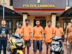 Polsek Tambora Ciduk Tiga Orang Polisi Gadungan dan Dua Orang Penadah