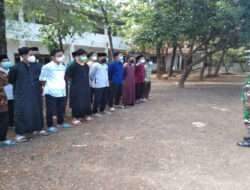 Tanankam Cinta Tanah Air, Babinsa Sambi Latih PBB dan Wasbang Di Ponpes Al Fatah
