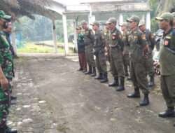 Babinsa Hargorejo Pantau Giat Pemakaman Guru Besar Perguruan Merpati Putih