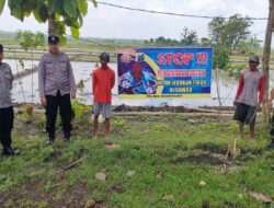 Babinsa Karangjati Beri Himbauan Kepada Warga Tentang Larangan Jebakan Tikus Tegangan Listrik.