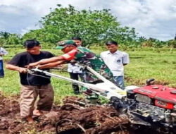 Babinsa Koramil 02/ Muara Siberut Serka Robin Sianturi Melaksanakan Kegiatan Pemanfaatan lahan Kosong Islamic Center