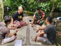 Ciptakan Keharmonisan, Babinsa Komsos Dengan Tokoh Agama