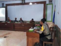Babinsa Banguncipto Ikuti Musyawarah Kalurahan Terkait Penerima Bantuan