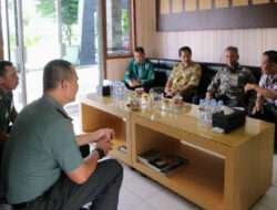Dandim 0731/Klp Terima Kunjungan Ketua Pimda Tapak Suci Kulon Progo