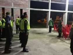 Babinsa Tayuban Laksanakan Pembinaan Linmas