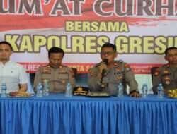 Polres Gresik Gelar Jumat Curhat di Benjeng