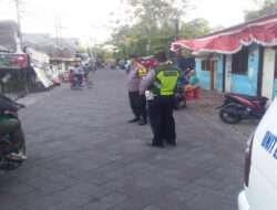 Polsek Tambaksari Polrestabes Surabaya Melakukan Patroli Rutin Antisipasi Perjudian Burung Merpati