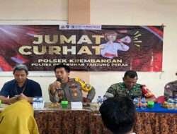 Tiga Pilar Kelurahan Dupak Lakukan Pertemuan Bertajuk Jum’at Curhat
