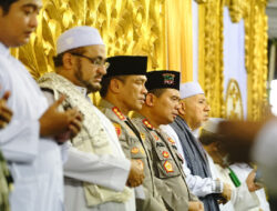 Bersama Bonek Surabaya Utara, Polrestabes Surabaya Gelar Majelis Dzikir dan Sholawat