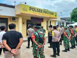 Jelang Perayaan Imlek, Koramil 0801/Pacitan Bersama Polres Pacitan Intensifkan Pengamanan