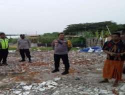 Polsek Tambaksari Bersama Tiga Pilar Melakukan Patroli Rutin Antisipasi Perjudian