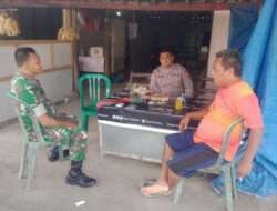 Keakraban Babinsa Dan Warga Tumbuhkan Kekompakan Serta Kemanunggalan