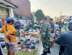 Pasar Klitikan Menjadi Sarana Komsos Yang Efektif Untuk Babinsa Purwodiningratan