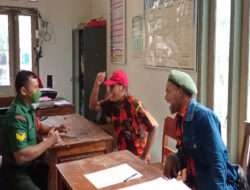 Pererat Silahtuhrahmi, Babinsa Komsos Dengan Ormas dan Perangkat Desa