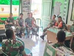 Tingkatkan Motivasi Kinerja Anggotanya, Danramil 0801/01 Pacitan Berikan Jam Komandan