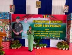 Cegah Dan Turunkan Stunting, Ini Kata Ketua Persit Kartika Chandra Kirana Cabang XV Kodim Pacitan