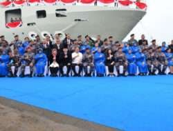 Dankodiklatal Hadiri Peresmian KRI dr. Radjiman Wedyodiningrat-992