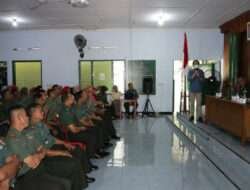 Kodim 0731/Kulon Progo Selenggarakan Penyuluhan KesehatanBagi Prajurit, PNS dan Persit