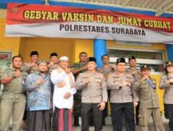 Gebyar Vaksin Dan Jum’at Curhat Polrestabes Surabaya