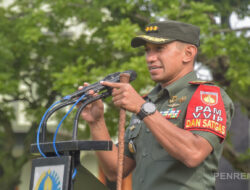 Danrem 074/Warastratama Pimpin Apel Gelar Pasukan Kunker Presiden RI, 3752 Personel Gabungan Siap Diturunkan