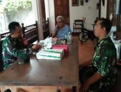 Sesepuh dan Tokoh Ormas Jadi Sasaran Komsosnya Babinsa Jayengan