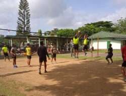 Jalin Silaturahmi, Kodim 0801/Pacitan Olah Raga Bersama Masyarakat