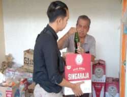 Polres Gresik Amankan Dua Penjual Miras, Diduga Tak Berizin