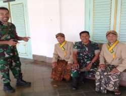 Danramil 02/Banjarsari Silaturahmi Dengan Tokoh Adat di Puro Mangkunegaran, Ini Tujuannya