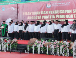 KPU Lamongan Lantik 1.422 Panitia Pemungutan Suara