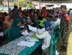 Babinsa Kedunggalar Monitoring Pembagian PTSL