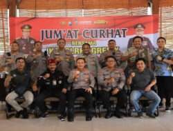 Jumat Curhat, Kapolres Gresik Silaturahmi bersama Awak Media