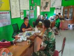 Babinsa Padas Aktif Pendataan secara Berkala Kondisi Sosial di Wilayahnya