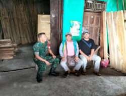 Rangkul seluruh elemen Masyarakat, Babinsa berikan motivasi pengarajin kayu