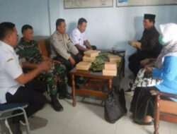 Dukung Program Pembangunan, Babinsa Koramil 0801/02 Kebonagung Lakukan Komunikasi Sosial