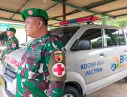 Agar Pelaksanaan Berjalan Aman Dan Lancar, Polkes 05.09.11 Pacitan Dukung Kegiatan Upacara Bendera
