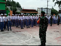 Babinsa Berikan Materi Wawasan Kebangsaan Kepada Siswa pelajar SMAN-1 Kwadungan