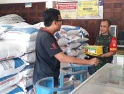 Babinsa Cek Ketersediaan Pupuk dan Obat Hama